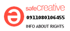 Safe Creative #0911080106455